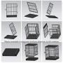 OutTop(TM) Mobile Phone Jail Cell Phones Prison Lock Up Safe Smartphone Stand Holders Classroom Home Table Office Storage Gadget -Family Time for Party Fun (Black)