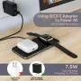 Wireless Charger, 3 in 1 Qi Wireless Charging Pad Compatible for iPhone SE/11/11 Pro/XS Max/XR/XS/X/8/8P, Galaxy S20/Note 10/S10/S9/S8/Note 8, iWatch 5/4/3, Airpods 2/Pro, All Qi-Enabled Devices Wireless Charger, 3 in 1 Qi Wireless Charging Pad Compatible for iPhone SE/11/11 Pro/XS Max/XR/XS/X/8/8P, Galaxy S20/Note 10/S10/S9/S8/Note 8, iWatch 5/4/3, Airpods 2/Pro, All Qi-Enabled Devices