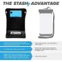 Stash 7 Waterpocket Premium Waterproof Phone Pouch | The Only Adventure Grade Phone Case for iPhone 6, 6 Plus, 7, 7 Plus, 8, 8 Plus, XS, XS Max, XR, 11, 11 Pro Max, Galaxy S9+, S10+