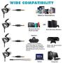 BlueFire Gaming Earphone Wired E-Sport Earphone Noise Cancelling Stereo Bass Gaming Earbuds with Mic & PC Adapter for PS4, Xbox one, Laptop, Nintendo Switch, Computer, PC, Smart Phone
