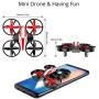 Holy Stone HS210 Mini Drone RC Nano Quadcopter Best Drone for Kids and Beginners RC Helicopter Plane with Auto Hovering, 3D Flip, Headless Mode and Extra Batteries Toys for Boys and Girls