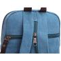 Arbag Small Cute Backpack Vintage Casual Canvas Shoulder Bag Daypack 8528bag,Skyblue