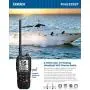 Uniden MHS335BT 6W Class D Floating Handheld VHF Marine Radio with Bluetooth, Text Message Directly To Other Vhf Text Message Capable Radios, IPX8 Submersible Design