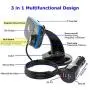 Quick Charge 3.0 Car Charger Cell Phone Mount, Dashboard Magnetic Holder Cradle with Bluetooth FM Radio Transmitter Car Kit with Hands Free Call, MP3 Music Player, Dual USB Cigarette Lighter Adapter Quick Charge 3.0 Car Charger Cell Phone Mount, Dashboard Magnetic Holder Cradle with Bluetooth FM Radio Transmitter Car Kit with Hands Free Call, MP3 Music Player, Dual USB Cigarette Lighter Adapter