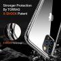 TORRAS Diamonds Clear iPhone 11 Pro Case, [10X Anti-Yellowing] [Shock Absorption] Thin Slim Fit Shockproof Hard PC Back & Soft TPU Bumper Phone Cover Designed for iPhone 11 Pro Cases, Transparent