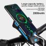 settencas Bicycle Mobile Phone Bracket 4 in 1 Bicycle Headlight Charging Bracket Mountain Bike Accessories