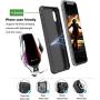 Wireless Car Charger, 10W Qi Auto-Clamping Car Charger Mount, Air Vent Dashboard Fast Charging Car Charger Holder Compatible iPhone SE/11/11 Pro/11 Pro Max/Xs MAX/XS/XR/X/8/8+, Samsung S10/S10+/S9/S9+