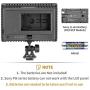 NEEWER 160 LED CN-160 Dimmable Ultra High Power Panel Digital Camera / Camcorder Video Light, LED Light for Canon, Nikon, Pentax, Panasonic,SONY, Samsung and Olympus Digital SLR Cameras