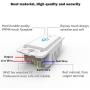 Smart Switch Works with Alexa In Wall Light Switch Mobile Phone APP Remote Alexa Control Sensitive Touch Wireless Wall Switch (One Way)