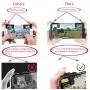 The New Generation Smart Mobile Game Controller Trigger Buttons Fire and Aim L1R1 Shooter Rules of Survival Controller for Android iOS Phone Shortcut Keys Gamepad Kings Handle