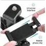 Pixlplay - 6 in 1 Smartphone Camera Lens Kit for iPhone & Android Cell Phone with Tripod/Grip, Bluetooth Shutter Remote, 3 x Lenses (Fisheye + Wide Angle + Macro) & Accessory Case Pixlplay - 6 in 1 Smartphone Camera Lens Kit for iPhone & Android Cell Phone with Tripod/Grip, Bluetooth Shutter Remote, 3 x Lenses (Fisheye + Wide Angle + Macro) & Accessory Case