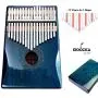Moozica 17 Keys Kalimba Thumb Piano, Solid Mahogany Wood Professional Marimba Mbira with Piano Lacquer Finishing Musical Instrument Gift (Mahogany-K17BP) Moozica 17 Keys Kalimba Thumb Piano, Solid Mahogany Wood Professional Marimba Mbira with Piano Lacquer Finishing Musical Instrument Gift (Mahogany-K17BP)