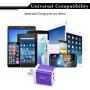 Charging Block, 3Pack 2.1A Wall Charger Plug Portable USB Cube Brick Quick Charger Adapter Compatible with iPhone 11/11 Pro Max/Xs Max/Xs/XR/X/8/7/6S/6 Plus, Moto G8 G7/G7 Plus/G7 Play/G7 Powe/G6 Plus