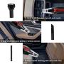 KUTIME Car Vacuum, 8000PA car Vacuum Cleaner high Power Cordless (with LED Light), 2600mAh Lithium Battery,Car Accessories Suitable for Home and Car