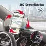 Tsumbay Car Phone Mount Dashboard Cellphone GPS Holder Mobile Clip Stand 360-Degree Rotatable Cradle Compatible with 4.0-6.5" Smartphone Tsumbay Car Phone Mount Dashboard Cellphone GPS Holder Mobile Clip Stand 360-Degree Rotatable Cradle Compatible with 4.0-6.5" Smartphone