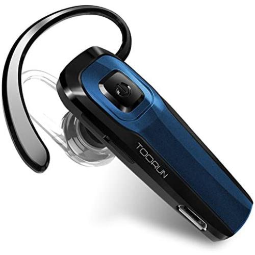 TOORUN M26 Bluetooth Headset V4.1 with Noise Cancelling Mic - Blue