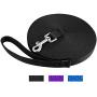 petescort 15 ft 20 ft 30 ft 50 ft Long Lead-Training Leash/Long Line Dog Leash Great for Dog/Puppy Training,Play,Camping,Extra Long Dog Leash