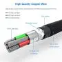 【Upgraded Version】Takya 5M/16FT Charging Cable, 5M USB Phone Charger Cord Fast Charger Durable Braided Nylon Cord Compatible with Phone X / 8/8 Plus / 7/7 Plus / 6S / 6S Plus / 6/6 Plus/Pad 【Upgraded Version】Takya 5M/16FT Charging Cable, 5M USB Phone Charger Cord Fast Charger Durable Braided Nylon Cord Compatible with Phone X / 8/8 Plus / 7/7 Plus / 6S / 6S Plus / 6/6 Plus/Pad