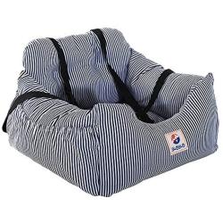 BLOBLO Dog Car Seat Pet Booster Seat Pet Travel Safety Car Seat Dog Bed for Car with Storage Pocket