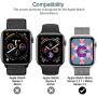 LK [6 Pack] Screen Protector for Apple Watch 38mm Series 3 2 1 and 40mm Series 4 5 - Max Coverage Bubble-Free Scratch-resistant iWatch 38mm / 40mm Flexible TPU Clear Film