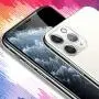 [ 4 Pack ] UniqueMe 2 Pack Tempered Glass Screen Protector +2 Pack Tempered Glass Camera Lens Protector for iPhone 11 Pro 5.8&quot[Full Coverage]