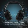 Jeecoo Stereo Gaming Headset for PS4, Xbox One S - Noise Cancelling Over Ear Headphones with Microphone - LED Light Soft Earmuffs Bass Surround Compatible with Xbox One PC Laptop Switch Games