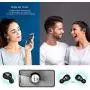 True Wireless Earbuds, BlueTEK T27 Bluetooth 5.0 Earbuds in-Ear TWS Stereo Headphones with Smart LED Display Charging Case IPX7 Waterproof 120H Playtime Built-in Mic with Deep Bass for Sports Work True Wireless Earbuds, BlueTEK T27 Bluetooth 5.0 Earbuds in-Ear TWS Stereo Headphones with Smart LED Display Charging Case IPX7 Waterproof 120H Playtime Built-in Mic with Deep Bass for Sports Work