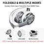 Picun P26 Bluetooth Headphones Over Ear 40H Playtime Hi-Fi Stereo Wireless Headphones Deep Bass Foldable Wired/Wireless/TF for Cell Phone/PC Bluetooth 5.0 Wireless Headset with Mic (Platinum Grey) Picun P26 Bluetooth Headphones Over Ear 40H Playtime Hi-Fi Stereo Wireless Headphones Deep Bass Foldable Wired/Wireless/TF for Cell Phone/PC Bluetooth 5.0 Wireless Headset with Mic (Platinum Grey)