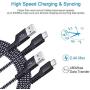 USB C Cable 3 Pack 6.6ft Fast Charge Cable Type C Charging Cord Compatible with Samsung Galaxy S20 S10e S10 S9 S8 Note 10+ 9 A10e A20 A50, LG Stylo 5/4 Q7+ G8 G7 V50, Moto G8 7 6, Google Pixel 3