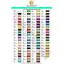 New brothread 80 Spools Polyester Embroidery Machine Thread Kit 500M (550Y) Each Spool - New Colors Assortment (Similar to Janome and RA Colors)