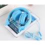 CICIN Wired Stereo Bass Headset Gaming Headphones, Earmuffs Headset Gaming Headset with Mic for Mobile Phones PC,C