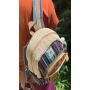 Unique Tie-dye Mini Hemp Backpack Small Back Pack Boho Backpack 100% Core Hemp| 100% VEGAN | Handmade with Love.