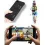 Mobile Game Controller Case for iPhone 8 Plus / 7 Plus / 6 Plus, Phone Cover Compatible with PUβG/COD Mobile L1R1 Trigger Joystick Gamepad Grip Remote, for Apple iOS (5.5 inch Black) Mobile Game Controller Case for iPhone 8 Plus / 7 Plus / 6 Plus, Phone Cover Compatible with PUβG/COD Mobile L1R1 Trigger Joystick Gamepad Grip Remote, for Apple iOS (5.5 inch Black)