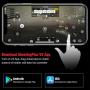 Mobile Gaming Controller, BEBONCOOL Mobile Controller for PUBG, Remote Game Controller for iPhone, Mobile Game Wireless Controller with Triggers, Mobile Gamepad with Joysticks Controller for iOS Red