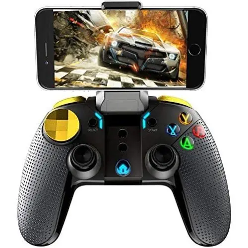 Bigaint Mobile Game Controller, Wireless Gamepad Multimedia Game Controller Compatible with iOS Android Phone Window PC Bigaint Mobile Game Controller, Wireless Gamepad Multimedia Game Controller Compatible with iOS Android Phone Window PC