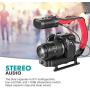 Movo MicRig Extreme Sport Edition - Video Grip Handle with Integrated Stereo Microphone, Windscreen, and Fisheye Lens for iPhone 5, 5C, 5S, 6, 6S, 7, 8, X, XS, XS Max, 11, 11 Pro, Samsung Galaxy Note