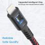 iPhone Charger 1 ft (5 Pack) Cable,Short Nylon Braided USB Fast Charging&Syncing Cable Cord Connector for iPhone 11/11Pro/11Max/ X/XS/XR/XS Max/8/7/6/5S/SE