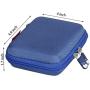 Hard EVA Travel Case for Anker PowerCore 13000 Portable Charger - Compact 13000mAh 2-Port Ultra Portable Phone Charger Power Bank by Hermitshell (Blue)