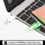 USB C to USB C Charging Cable, Cord Replacement for MacBook Pro, MacBook 12 inch, New MacBook Air, 2020/2018 iPad Pro 12.9, 11, Google Pixel 2/3/4 XL, Nexus 6P, All PD USB C Charger, USB-IF, 6.6ft
