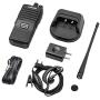 SAMCOM FPEN10A 20 Channels 2 Way Radio with Group Function, UHF Long Range Handheld Walkie Talkie 2 Watts (3 Packs,Black)