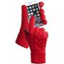 isotoner Womens Smartouch Solid Triple Cable Knit Glove with Palm Patches