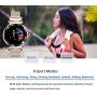 Pard Gorgeous Women Smart Watch, Heart Rate Fitness Tracker, Activity Sport Bracelet for Android and iOS Smartphones, Gold
