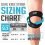 Patellar Tendon Support Strap (Large), Knee Pain Relief Adjustable Neoprene Knee Strap for Running, Arthritis, Jumper, Tennis Injury Recovery