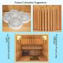 Sauna Room Explosion Lamp Light Proof Anti-High Temperature Moisture Proof Round Pools Hot Tubs Supplies