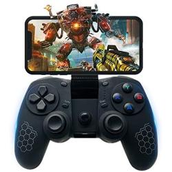 CHENGDAO Mobile Smartphone Gaming Controller Wireless Compatible iPhone,iPad,iOS,Android,Tablet (B)