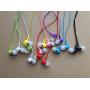 10 Pack EarBud Headphones Bulk (G14), Multi Colors Wired Earphones Wholesale Accessory Compatible With Smart Mobile Phone Computer Laptop PC MP3