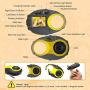 Kids Camera Cute Camera 12MP 4נDigital Zoom Digital Camera with Video, Mini Kids Camera with Photo Frame for Girls and Boys, (Yellow & 1