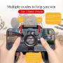 Uberwith 32 Shots per Second PUBG Mobile Controller, Gaming Grip with Portable Charger Cooling Fan,for PUBG/Fortnite/Rules of Survival L1R1 Mobile Game Trigger Joystick for Android iOS Phone