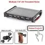 SMALLRIG Monitor Cage for Feelworld T7, 703, 703S, MA7, MA7S and F7S Monitor, Aluminum Alloy Monitor Cage with Built-in NATO Rail and Multiple Threaded Holes -2233 SMALLRIG Monitor Cage for Feelworld T7, 703, 703S, MA7, MA7S and F7S Monitor, Aluminum Alloy Monitor Cage with Built-in NATO Rail and Multiple Threaded Holes -2233