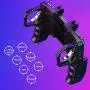 RONSHIN Wireless Controller,K21 PUGB Helper 4 Finger Linkage Game Handle Peace Elite Fast Shooting Button Controller for PUBG Trigger Joystick Gamepad for iOS Android Phone Gifts for Boys